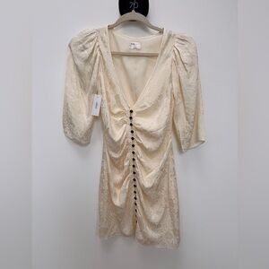 Aritzia Le Fou Giselle 100% silk dress